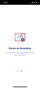 application Mon compte formation